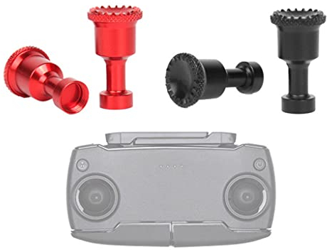Mavic Mini Fernbedienung Rocker Joystick Zubehör für DJI Mavic Mini SE/Mavic Mini/Mavic 2/Mavic Air Drone, Aluminium Legierung Joystick Schutzhülle Control Stick Ersatz Zubehör (Schwarz)