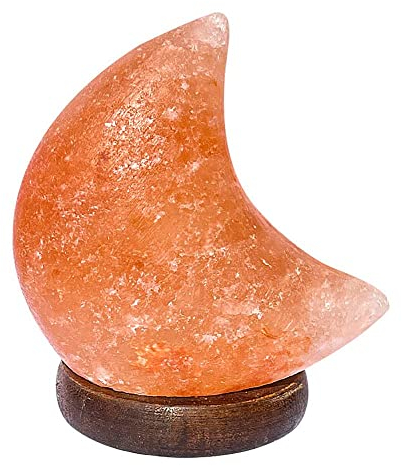 Rabalux 3696 Tischleuchte/Dekoleuchte WASABI Steinsalz/Holz Eiche LED 1W H:12cm L:9cm