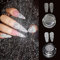 Diamant Glitzer für Nägel Super Shine Nagelpulver Glitter Nail Art Laser Holographic Nail Powder Glitzer Nageldesign für Nagelkunst Dekoration