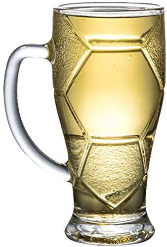 UPKOCH Bierkrüge Coole Biergläser Bierbecher Klarer Bierkrug Deutscher Bierkrug Party-trinkbecher 2022 Katar Partygeschenke Trauzeugen Getränkebecher Wasserbecher Fußball Glas Deutschland