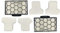Filter-Ersatz für Shark beutellosen Zylinder-Staubsauger CZ500UKT/CZ2001/CZ500EUT, Ersatzteil-Set – inklusive Filter, Schaumstoff und Filz