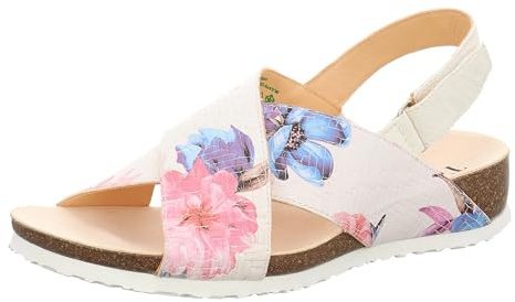 Think! Damen Julia Nachhaltige Sandalette, Ivory Kombi 9030, 38 EU