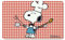 Logoshirt® Peanuts I Snoopy I Grillmeister I Frühstücksbrettchen I Schneidebrett I 23x14cm I spülmaschinenfest & hitzebeständig I Lizenziertes Originaldesign