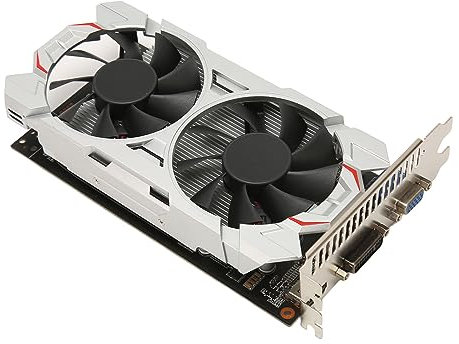 GTX 1050Ti Graphics Card 4GB DDR5 128bit 3800MHz GPU Gaming Graphics Card with Dual Cooling Fan HDML DVI VGA Video Card for PC Gaming & Video Capture (GTX1050Ti 4GB DDR5 128bit)