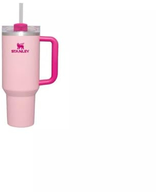 STANLEY FlowState Quencher Tumbler Flamingo 200-00-4540 in acciaio inox H2.0 da 40 once