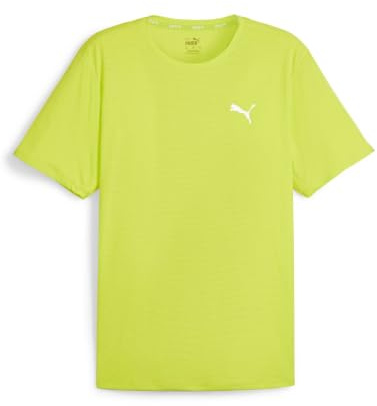 PUMA Run Favorite Velocity Kurzarm-Sport-T-Shirt, Gelb, Grün (Lime Pow Green), XL