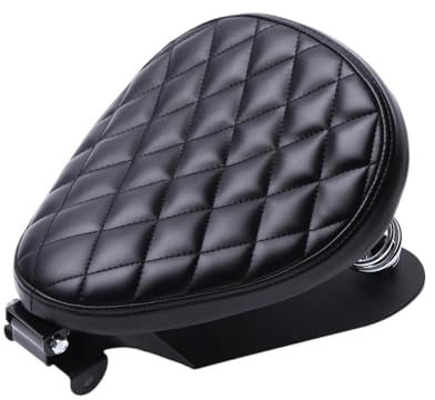 Sitzbankabdeckung 1 Satz Motorrad Leder Solo Sitz 3 Feder Halterung Für Ha&rley Custom Chopper Sportster Bobber Motorrad Sitzbank Abdeckung