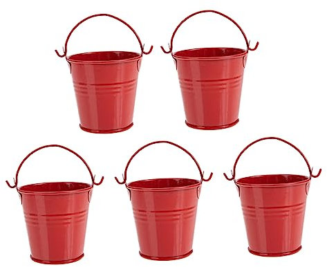 MOBUTOFU 5stücke Vintage Blumentopf Aus Eisen Blumen Topf Für Sukkulenten Blumentopf Für Haushalt Pflanzbecken Für Balkon Blumenbehälter Für Garten