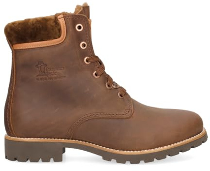 Panama Jack Damen - Boots Panama 03 Igloo in braun Glattleder