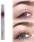 Iron Wand Mascara, 2025 Neuer Schwarzer Waschbarer Mascara-Stab aus Metall, Bürstenloser Mascara-Stab aus Metall, Wasserfeste, Lang Anhaltende Extensions-Mascara (Braun, 1 PCS)