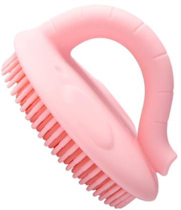 CIMAXIC Cepillo De Baño Para Bebé De Portátil Cepillo De Mano Para Ducha De Infantes Escobilla Suave Para Limpieza Color