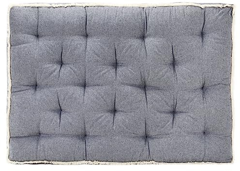 Gepolstertes Kissen aus 100 % Baumwolle für Palettensofa, universelles Design für Gartensitze und Dekoration im Innen- oder Außenbereich, weich und bequem