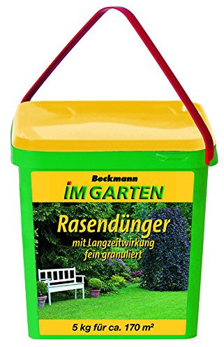 Beckmann Rasendünger mit Langzeitwirkung 20+5+8 (+4) 5 Kg