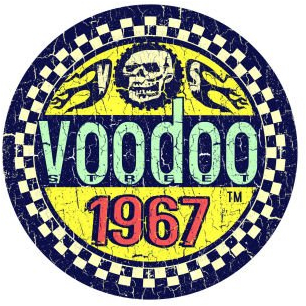 Voodoo Street 1967 Aufkleber