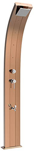 arkema Doccia da Giardino Miscelatore Nebulizzatore e Lavapiedi Dada Top Line Oro Rosa