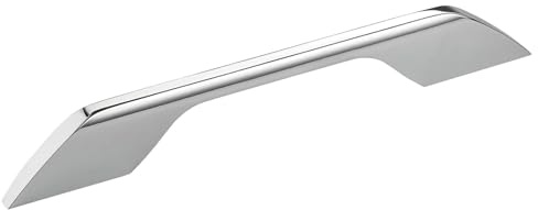 SOTECH Möbelgriff ADRIEN BA 128/160 mm Chrom poliert | Schubladengriff Schrankgriff Türgriff Küchengriff von SCHÜCO ALU COMPETENCE