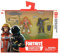 Fortnite 63540 B07PKRZKD3 Battle Royale Collection, Duo Figurenset Mission Specialist & Dark Voyager, Actionfiguren aus dem beliebten Epic-Game, mit Waffen und Ständer, Mehrfarbig