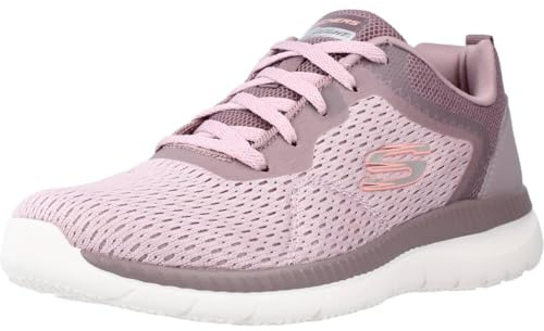 Skechers Women's Graceful Get Connected Trainers, Rose, 8 UK