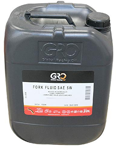 GRO OLIO FORCELLA GLOBAL RACING OIL 5W 20 LITRI