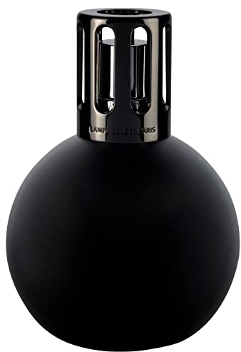 Maison Berger - Lampe Berger Boule Schwarz - Reinigt und parfümiert - Feine, gleichmäßige und langanhaltende Diffusion - Schlichtes und zeitgenössisches Design