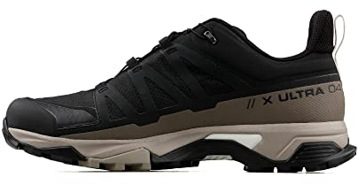 Salomon Herren X Ultra 4 Sneaker, Schwarz/Vintage Khaki/Vanilleeis, 46 EU