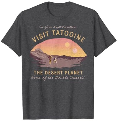 Star Wars Visit Tatooine The Desert Planet T-Shirt