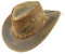 Black Jungle YARAKA Lederhut Cowboyhut Australienhut Hut (Design, XL)