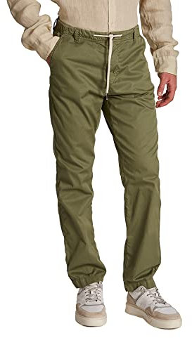 La Martina - Herrenhose aus 100% Baumwolle im Regular Fit, Bronze Green, Man