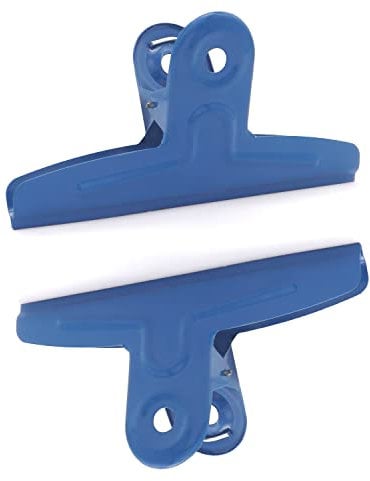 Extra Large Bull Clip 7.8 Inch 2 Pack Large Binders Clip Clamp File Holder Clips for Bag Paper File Poster