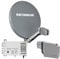 Kathrein CAS 90 gr Sat-Antenne multifeedfähig Graphit (grau) - 8 Teilnehmer mit Unicable