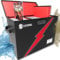 Premium Comic Book Storage Box - Includes 2 Dividers - Fits Up to 175 Comics - Archival-Safe, Water & Dust-Resistant Case - Stackable & Collapsible Short Box - Index Card Holder - Durable Bin Handles