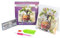 Ideen mit Herz Diamond-Painting-Aufstellkarte | 370 g/m² | 16,3 cm x 16 cm | inkl. Briefumschlag & Werkzeug (Orchideen in Vase)