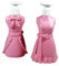 Due Dispenser Sapone 300ml Utilizzabile In Bagno E In Cucina - Bianco - Adattabile Ad Ogni Tipo Di Arredo (ROSA)