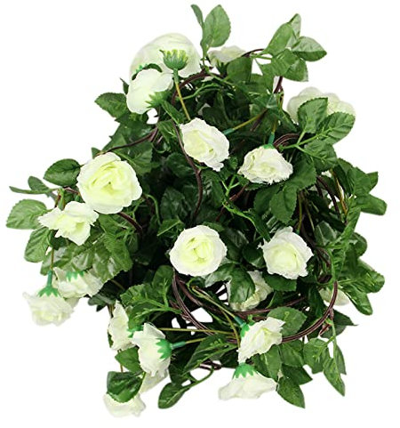 zxcvbnn Desk Calendar 2024 Uk Faux Spring Flowers Artificial Poinsettias Dried Gypsophila Indoor Outdoor Garden Planter Decoration Valentine Cards for Kids Classroom Warehouse Clearance Returns