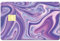CREATCABIN Karten-Skin-Aufkleber,Wellen-Debit Kreditkarten-Skins,Violette Marmorierung,Personalisierbare Bankkarten-Schutzaufkleber,Blasenfrei,Schmal,Für EBT-Transport-Schlüsselkarte,7.3x5.4,(5) cm