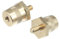 Motoforti 1 Pair M6 Battery Terminal Connector Brass Tone Post Adapter Screws Long-lasting