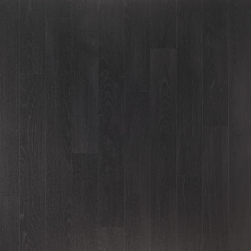 Black Modern Wood Effect Anti-Slip Vinyl Flooring For Kitchen, Bathroom, & Living Room, 2.3mm Thick Cushion Backed Vinyl Sheet, 2 Years Warranty-1m(3'3) X 2m(6'6)-2m²