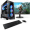 Gaming PC mit Windows 11 Home, AMD Ryzen 7 9700X 8X 3800 MHz, 1000 GB M.2 SSD, 32 GB DDR5-RAM, GeForce RTX 4070 Super, MSI Mainbaord, USB 3.2, 27 Zoll WQHD, Tastatur/Maus-Set, M11560H