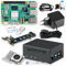 Raspberry Pi 5 4GB PCIe M.2 NVMe - Juego | Caja metálica | Enfriador Activo | Placa PCIe SSD M.2 NVMe | Fuente de alimentación Oficial USB-C 27W | 64 GB Edition | Cable HDMI 4K