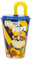 Stor Tazza per bambini, riutilizzabile, con coperchio e cannuccia, 430 ml, motivo: Paw Patrol