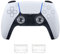 DLseego Thumbsticks Cap Compatibles avec PS4 PS5,Capuchons de Manche à Balai Antidérapants pour Manette PS5 PS4,Crystal Soft Transparent Haute Joystick Caps,Transparent 1