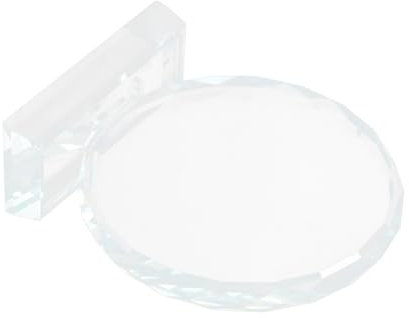 INOOMP Troféo De Cristal Personalizable Para Reconocimiento Placa Decorativa Sublimable Para Fotos y Premios Conmemorativo Para Ceremonias y Celebraciones