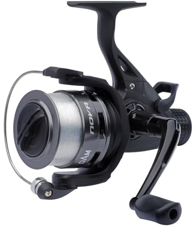 Dam Quick Nova RD Spinnrolle | Allround- und Feeder-Angelrolle für Süßwasser | Graphitgehäuse und -Rotor | Vorbespult mit Monofilschnur | Mehrere Größen