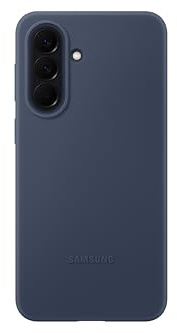 Samsung Silicone Case EF-PA576, Hülle für das Galaxy A57 5G, Smartphone-Cover, Handyhülle, Silikon, Schutz Case, stoßfest, dünn und griffig, Dark Blue