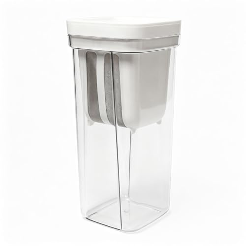 Keboyoe Colino per Yogurt Greco Colino per Yogurt da 2000 Ml con Coperchio