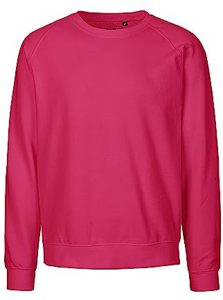 Spirit of Isis Neutral Sweatshirt, 100% Bio-Baumwolle. Fairtrade, Oeko-Tex und Ecolabel Zertifiziert, Textilfarbe: pink, Gr.: S