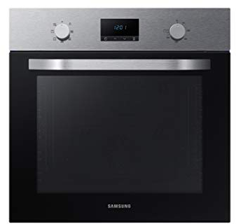 Samsung Elettrodomestici Twin Fan NV70K1340BS Forno da Incasso Multifunzione, Capacità 68 l, Classe A, Inox