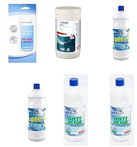 Kit Mantenimento Prima Piscina Fino A 10 Metri CUBI Acqua Piscine KLEP INTEX BESTWAY