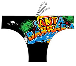 TurboTronic Santa Barbara Badeanzug Unisex Gr. XXL, Schwarz