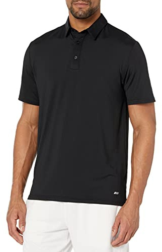 Amazon Essentials Uomo Camicia Polo da Golf Leggera Elasticizzata Slim-Fit Tecnologia ad Asciugatura Rapida